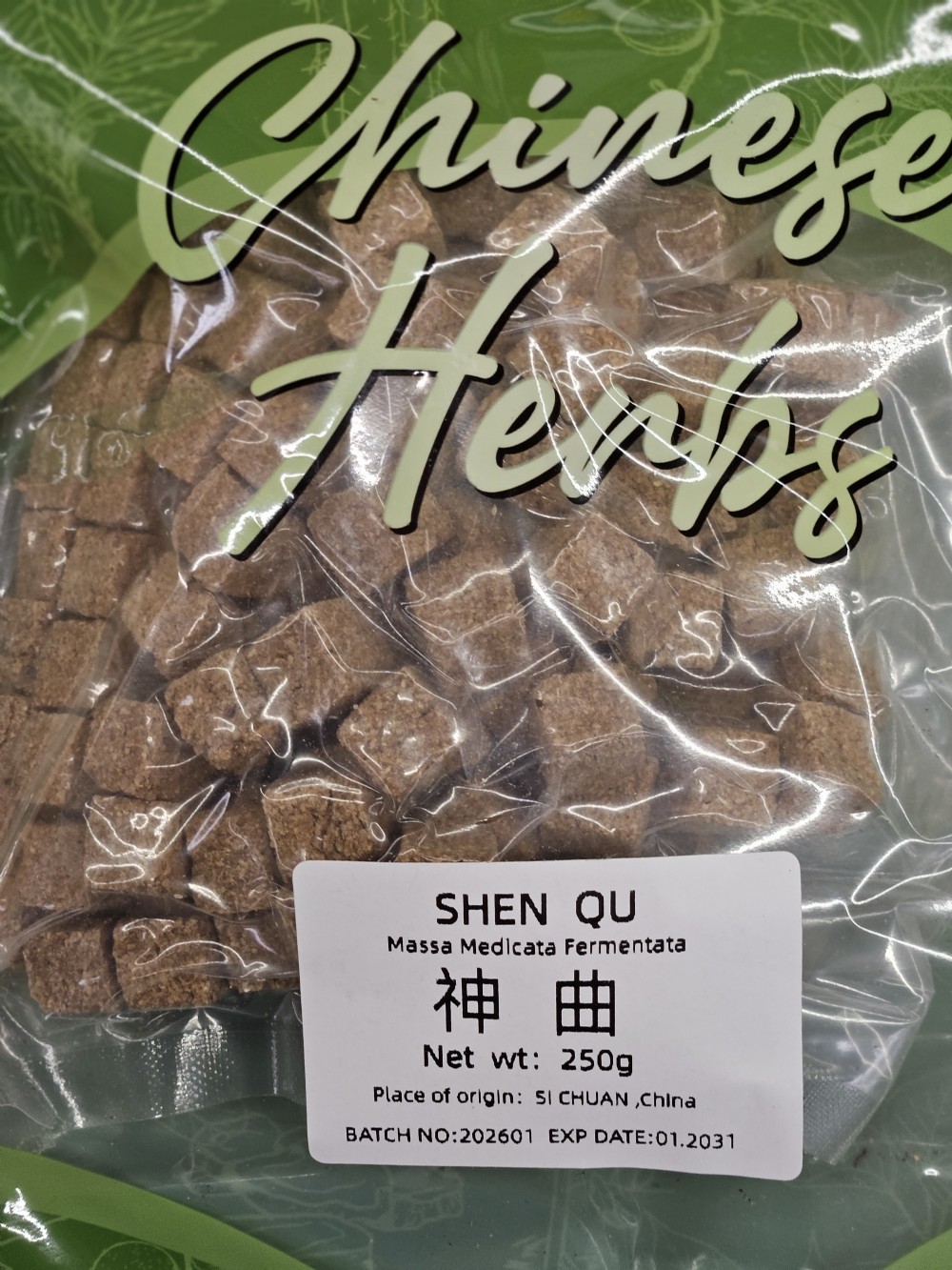 Gefermenteerde graankoek (Shen Qu)
