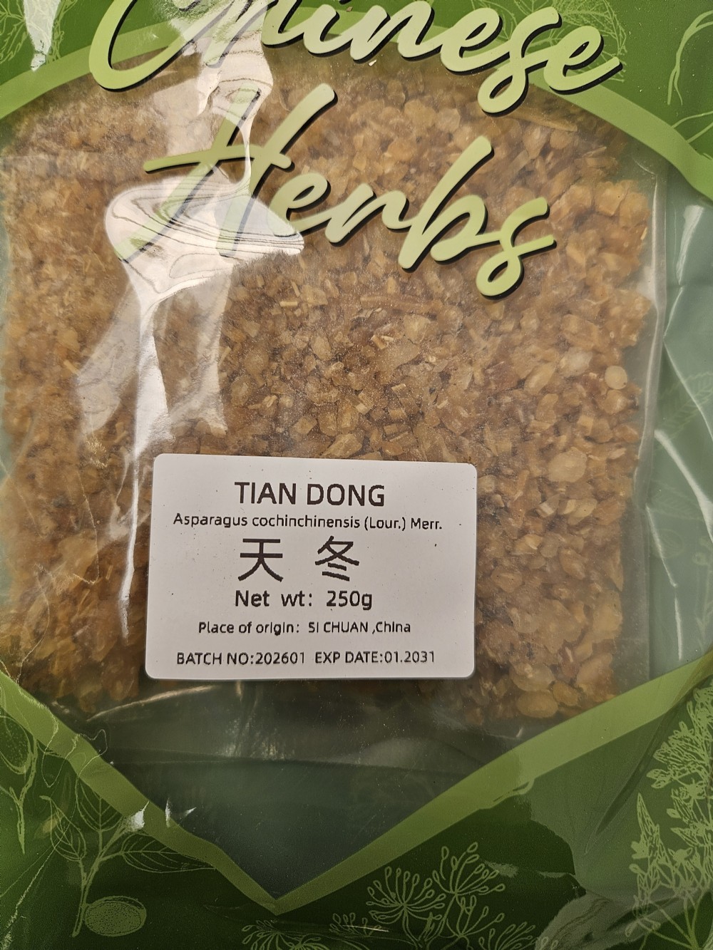 Asperge-knol (Tian Men Dong)