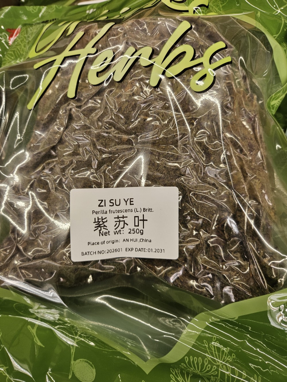 Perillablad (shiso)