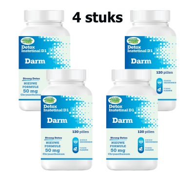 Detox Intestinal D1 -  4 stuks