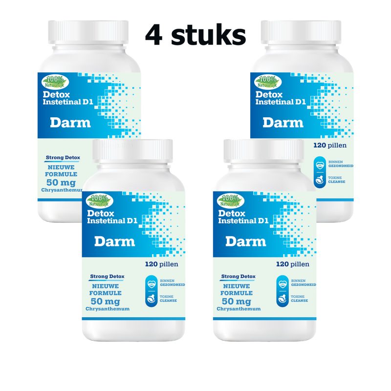 Detox Intestinal D1 -  4 stuks