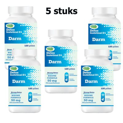 Detox Intestinal D1 -  5 stuks